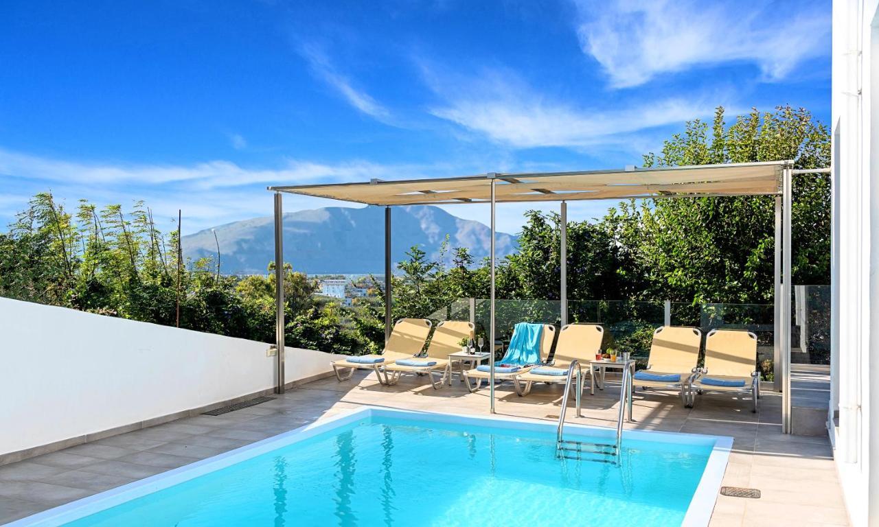 Cretan Sunset Villa Heated Pool Dhrámia Extérieur photo