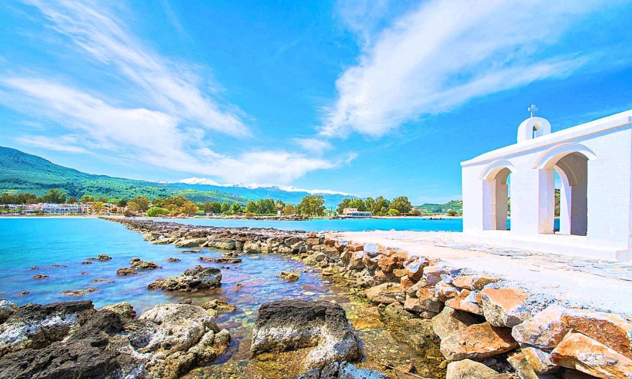 Cretan Sunset Villa Heated Pool Dhrámia Extérieur photo