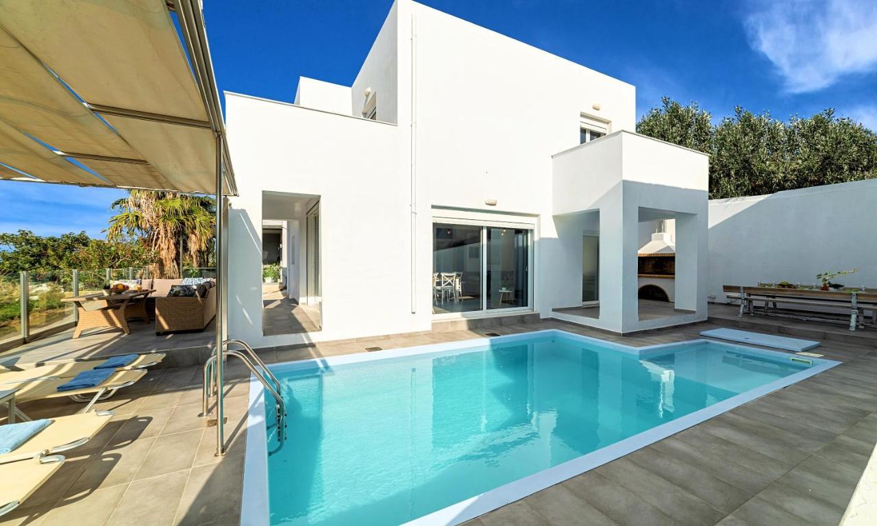 Cretan Sunset Villa Heated Pool Dhrámia Extérieur photo
